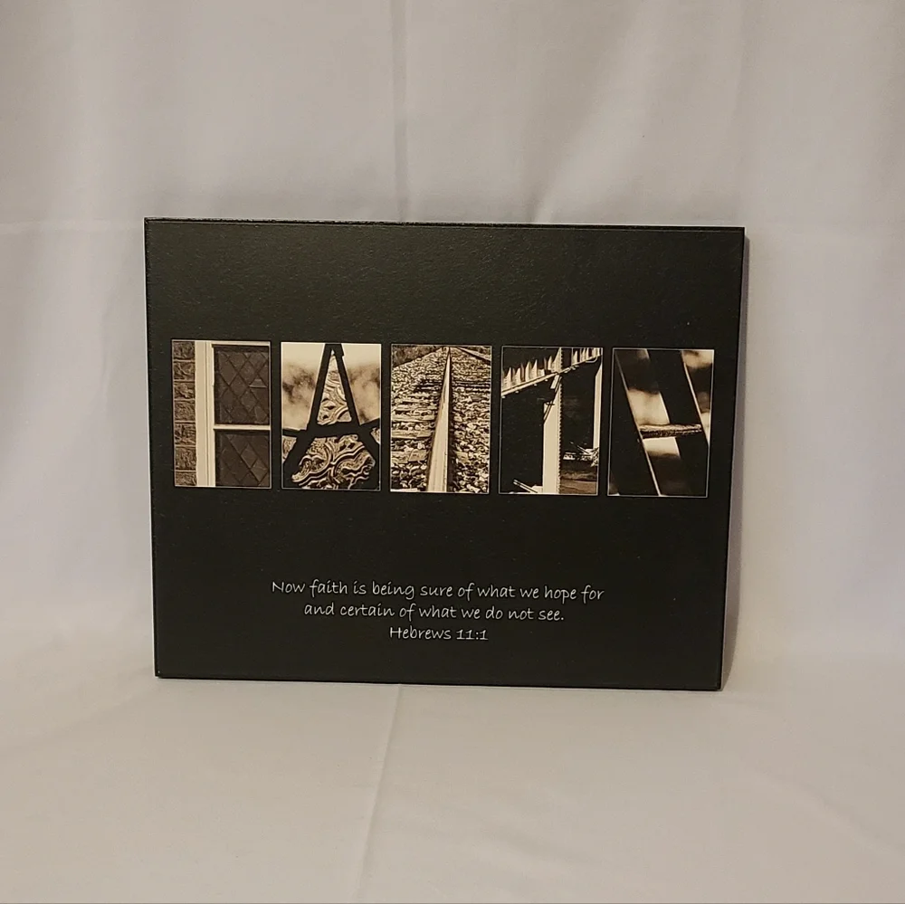 Faith Hebrews 11:1 Sign - Picture 1 of 11